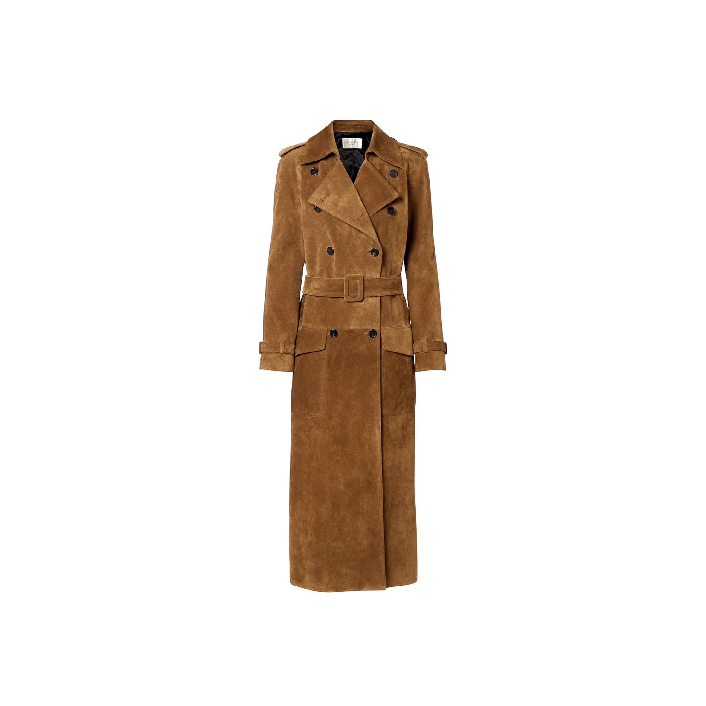 Y51 SUEDE TRENCH COAT